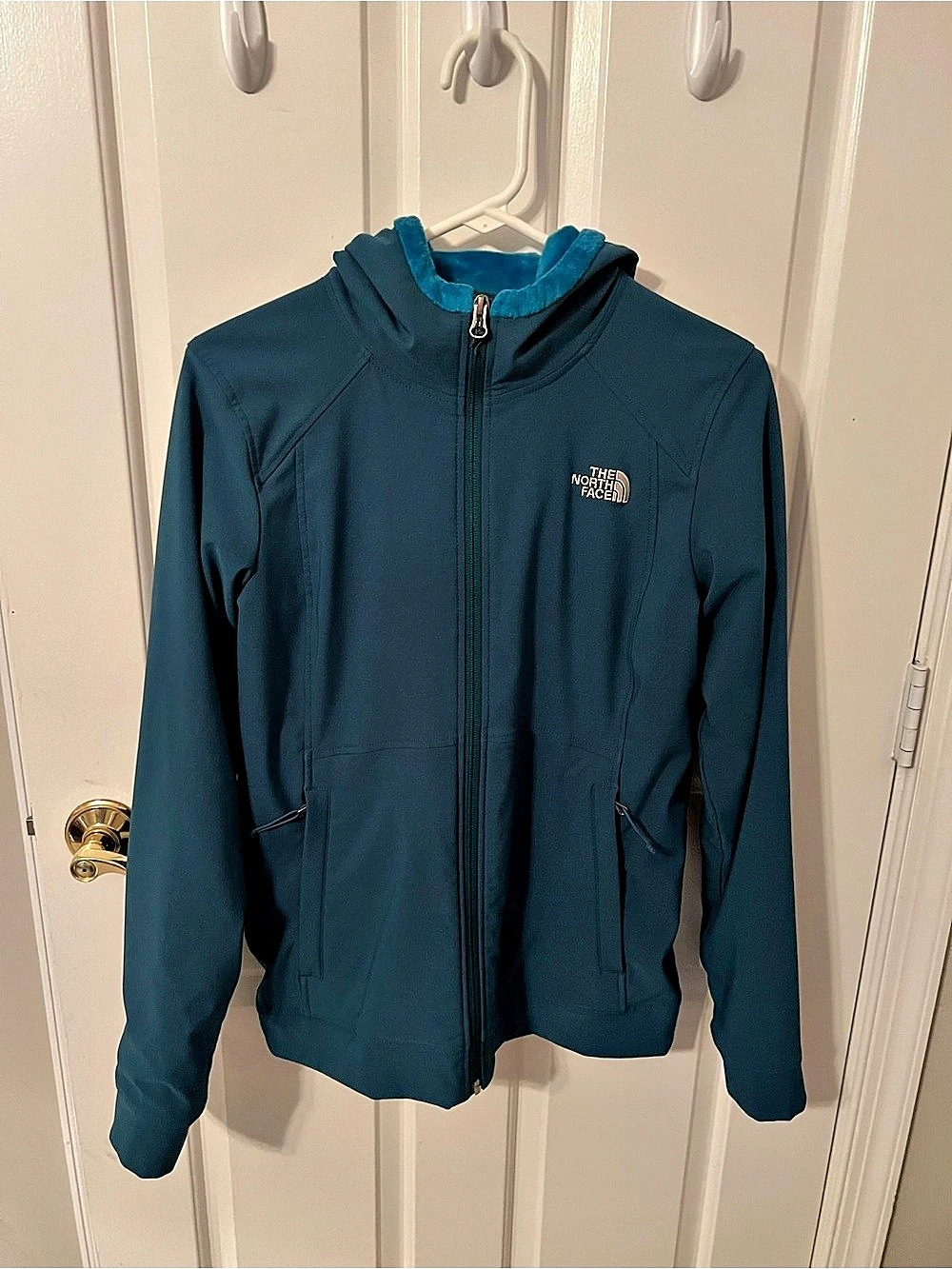 The North Face Shelbe Raschel Hoodie Women's Hooded Jacket Blue Space Medium